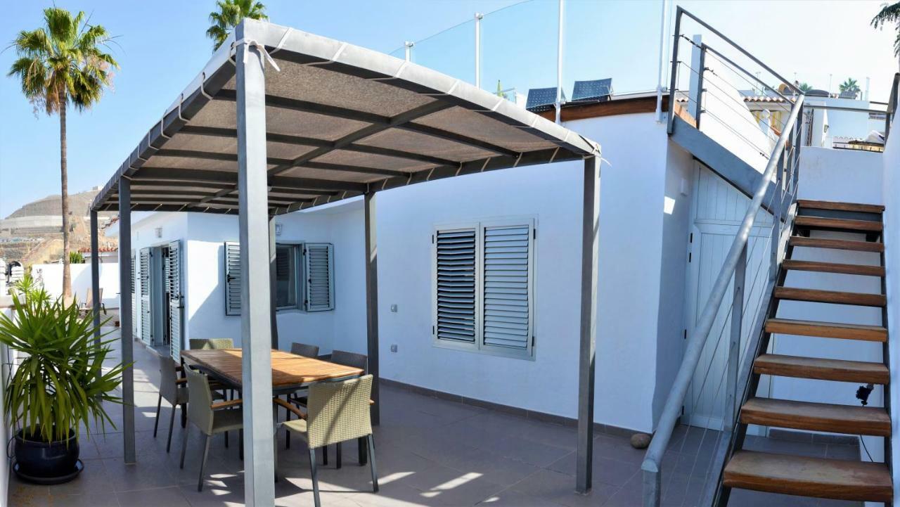 Arguineguin Casa La Vista - Bungalow With Fantastic Sea Views מראה חיצוני תמונה